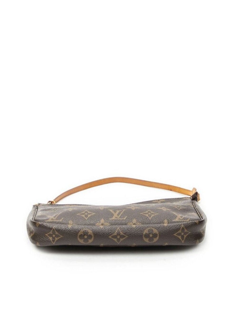 ★SOLD★ Louis Vuitton Pochette Brown Monogram Canvas Shoulder Bag - Picture 6 of 10